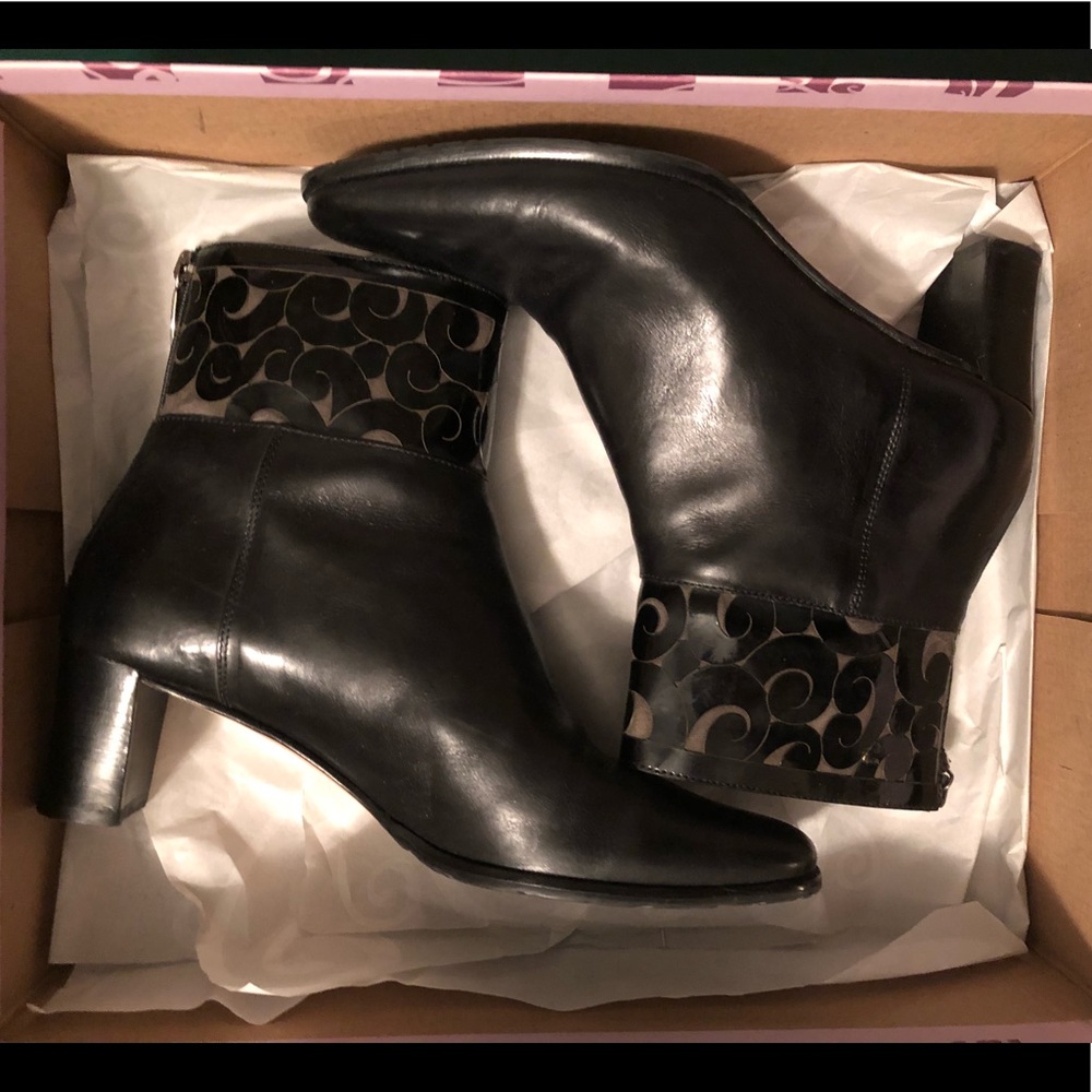 Brighton Trick Booties in Black